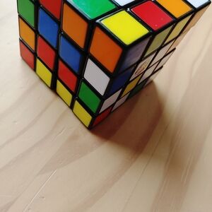 Colorful Rubik's Cube Puzzle